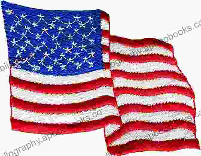 A Beautifully Embroidered Flag Decoration Be Creative : Create Beautiful Embroidery Flag Decoration (Knitting Crocheting And Embroidery 4)