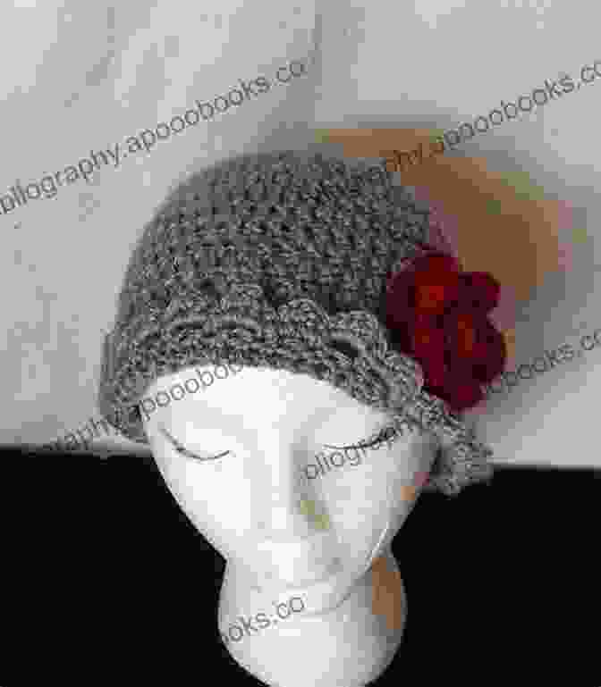 A Cloche Hat With A Ruffled Brim And A Beaded Embellishment Custom Knits Accessories: Unleash Your Inner Designer With Improvisational Techniques For Hats Scarves Gloves Socks And More