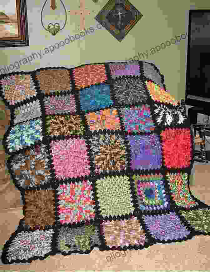 A Colorful Granny Square Crocheted With Variegated Yarn Craft Cover Crochet Ideas For Your Tablet Mobile Device: Crochet Patterns And Detailed Instructions