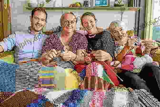 A Group Of Knitters Working Together In A Communal Setting Knitalong: Celebrating The Tradition Of Knitting Together