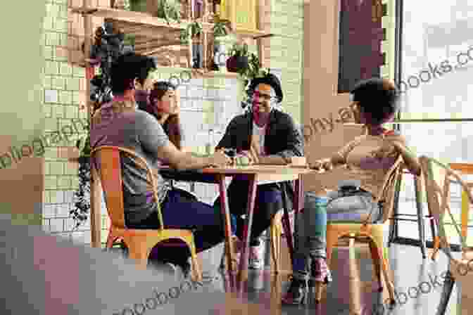 A Group Of People Sitting Around A Table, Talking And Laughing. The 47th (NHB Modern Plays)