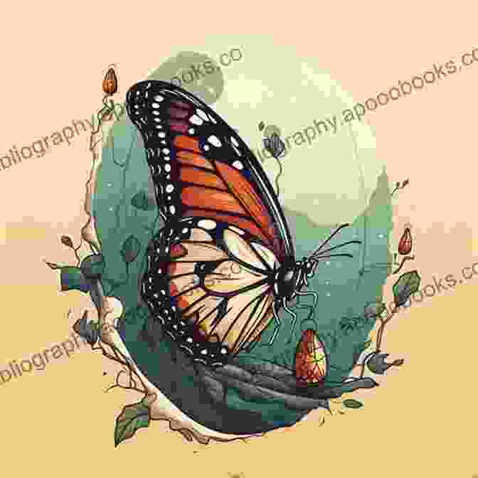 A Person Embracing The Beauty Of Change, Represented By A Vibrant Butterfly Emerging From Its Cocoon. The Authentic Life: Zen Wisdom For Living Free From Complacency And Fear