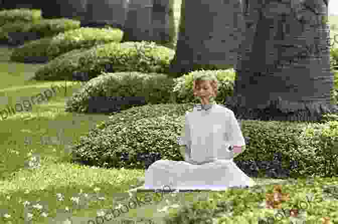 A Person Meditating In A Garden Mindfulness In The Garden: Zen Tools For Digging In The Dirt