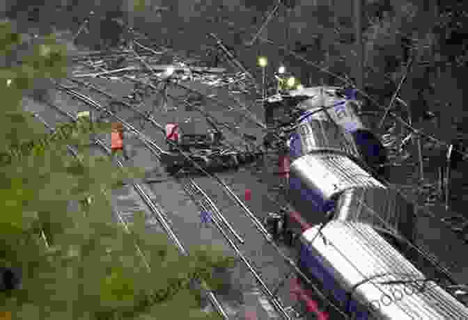 A Photo Of Derailed Train Carriages At Hatfield, Surrounded By Emergency Responders. Britain S Railway Disasters: Fatal Accidents From The 1830s To The Present Day