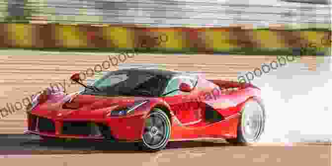 A Red Ferrari LaFerrari Driving On A Race Track Supercar Superstars Paul Gover