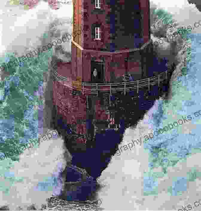 A Sepia Toned Photograph Of A Lighthouse Keeper Standing Proudly In Front Of His Lighthouse, With A Stormy Sea And Distant Ships In The Background. Florida Lighthouses (Images Of America)