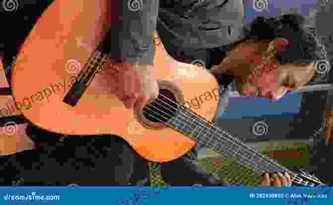 A Skilled Guitarist Playing A Hispanic American Guitar Style Hispanic American Guitar M Owen Lee