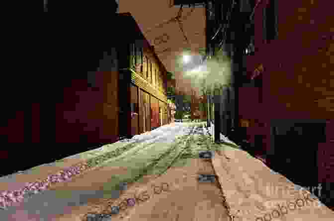 A Snow Covered Street In Boston At Night During The 1980s Boston My Blissful Winter: Memories Of The 1980 S