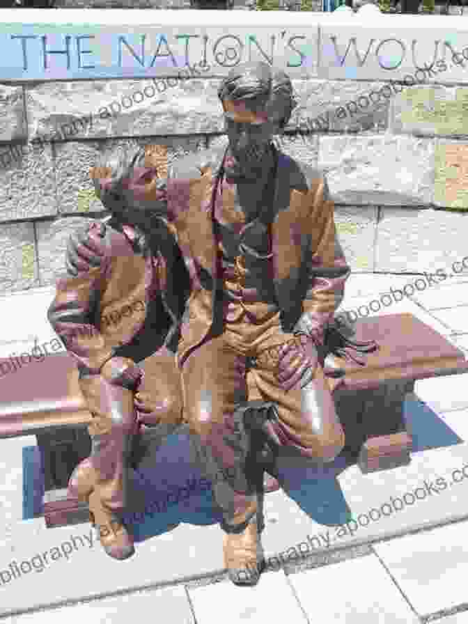 A Statue Of The Lincoln Boys, Willie And Tad, Standing Side By Side In A Park Willie And Tad: The Lincoln Boys In The White House