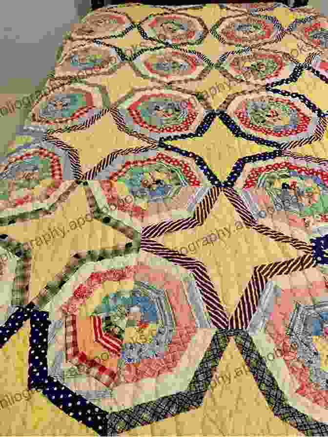 A Vibrant Vintage Quilt Made Using The Quilt As You Go Technique, Showcasing Intricate Piecing And Delicate Hand Quilting Ideas For Vintage Quilt Remakes: Remake Antique And Vintage Quilts Projects With Modern Techniques: Quilt Of Patterns For Old Quilts