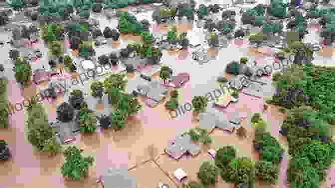 Aerial View Of A Flooded Urban Area, Showcasing The Destructive Impact Of Climate Change Induced Extreme Weather Events All That Gas: Get To Know Climate Change And Its Solutions