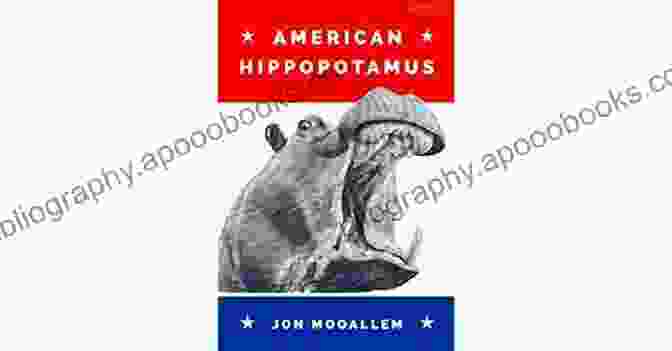 American Hippopotamus Book Cover, Featuring A Hippopotamus Submerged In A River American Hippopotamus Jon Mooallem