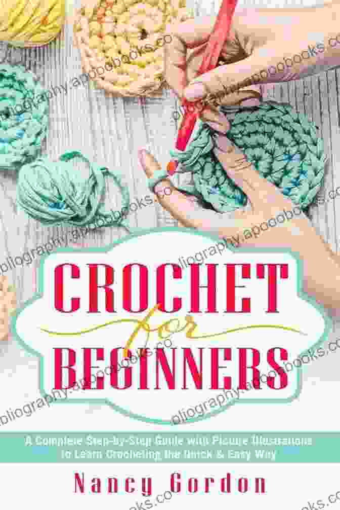 Basic Crochet 99 Techniques For Beginners Book Cover With Colorful Yarn And Crochet Hooks Basic Crochet: 99 Techniques For Beginners (Basic Crochet Collection 3)