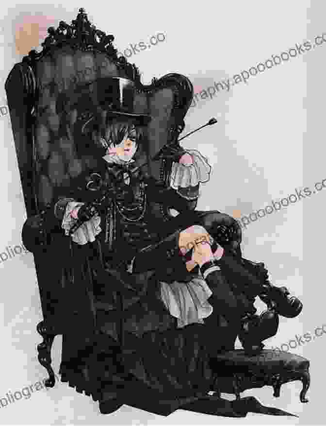 Black Butler Volume 185 Cover Art Featuring Ciel Phantomhive And Sebastian Michaelis Black Butler #185 Yana Toboso