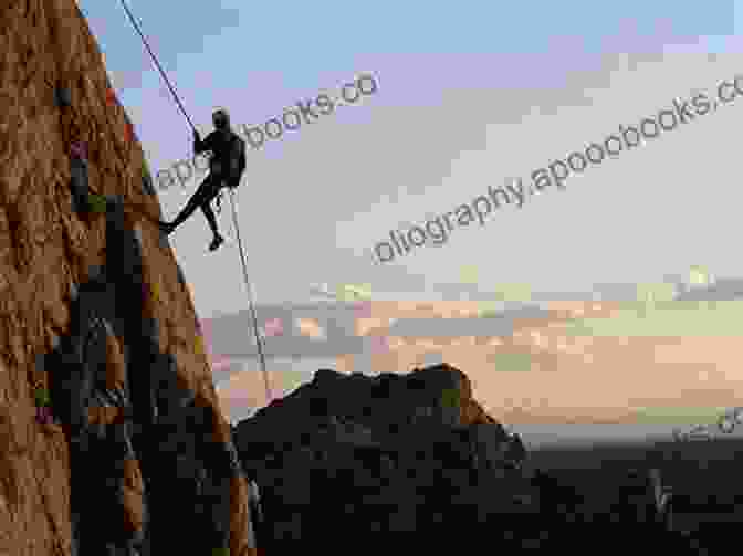 Dane Maddock Rappelling Down A Rock Face With A Breathtaking Mountain Landscape In The Background Destination: Rio: A Dane Maddock Adventure (Dane Maddock Destination Adventure 1)