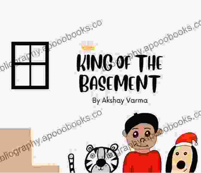 Danny: King Of The Basement Book Cover Featuring An Adventurous Boy With A Flashlight Exploring A Mysterious Basement Danny King Of The Basement