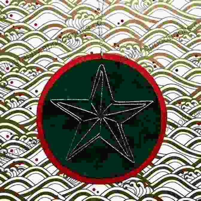 Embroidering A Star On The Flag Be Creative : Create Beautiful Embroidery Flag Decoration (Knitting Crocheting And Embroidery 4)