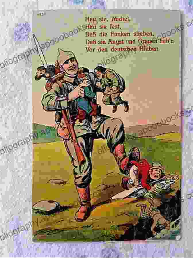 German Propaganda Postcard Depicting British Soldiers As Apes, Reinforcing The Idea Of The Enemy As Subhuman And Threatening Germany And Propaganda In World War I: Pacifism Mobilization And Total War