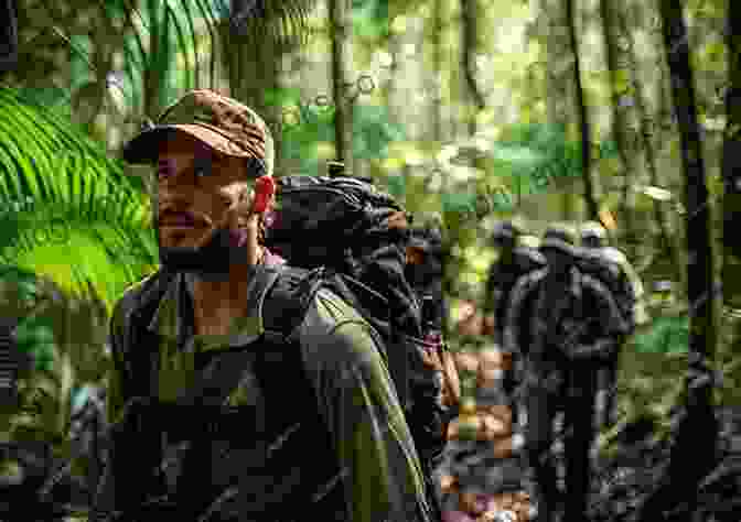 Group Of Adventurers Hiking Through A Lush Rainforest, Surrounded By Vibrant Flora And Fauna Destination: Rio: A Dane Maddock Adventure (Dane Maddock Destination Adventure 1)