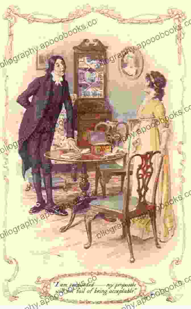 Illustration Of Mr. Collins From 'Cassandra At The Wedding' By Jane Austen Cassandra At The Wedding (New York Review Classics)