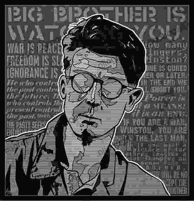 Illustration Of Winston Smith, A Young Man With A Determined Expression, Wearing A Blue Boiler Suit 1984: The Graphic Novel George Orwell