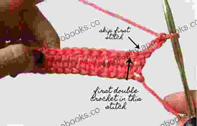 Image Of Basic Crochet Stitches, Including Single Crochet, Double Crochet, And Triple Crochet. How To Crochet Baskets: Easy And Modern Crochet Storage Basket Patterns Step By Step Guide For Beginners: DIY Crocheted Basket