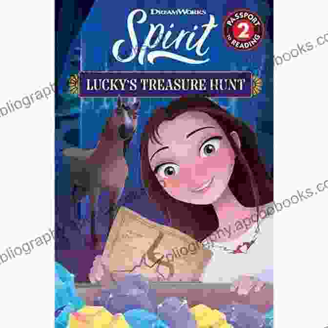 Lucky Treasure Hunt Passport To Reading Level Book Cover Spirit: Lucky S Treasure Hunt (Passport To Reading Level 2)