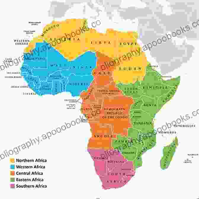 Map Of Africa Showing Regional Organization Divisions Regional Organizations In African Security