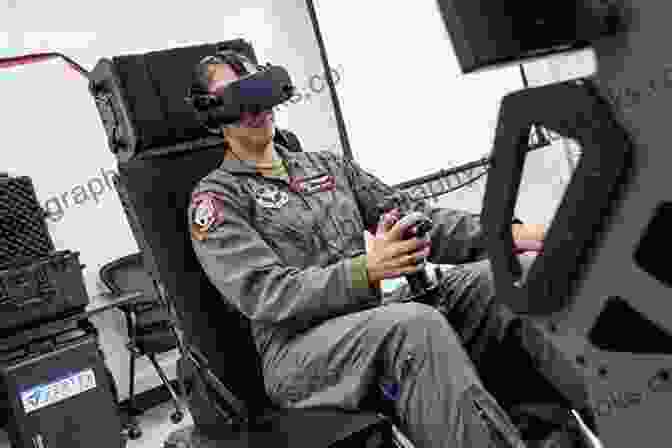 Pilot Performing Exercises In A Flight Simulator Exercises For Flight Simulator X