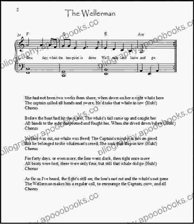 Sample Page 2 The Wellerman: For TTBB Voices A Cappella With Solo