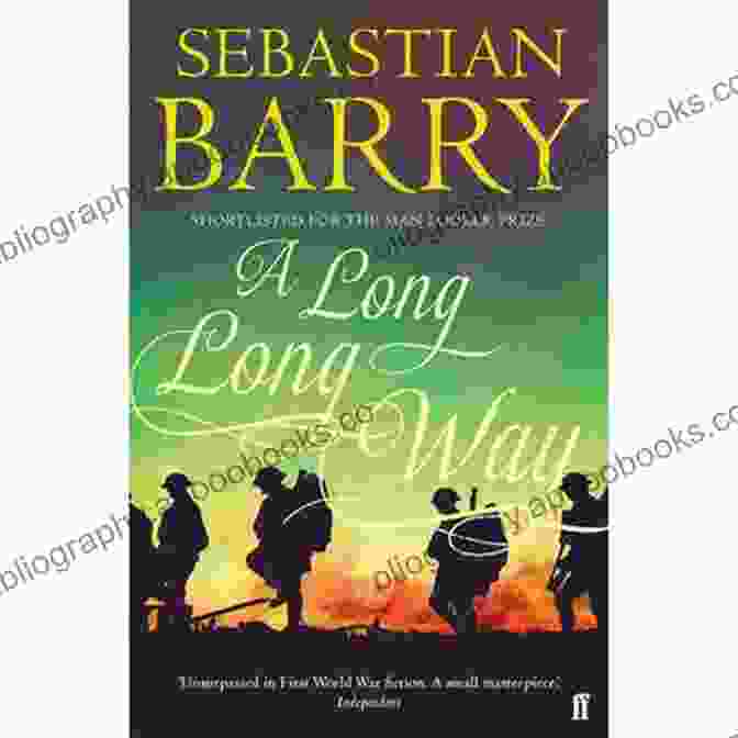 Sebastian Barry Holding A Copy Of 'Long Long Way' A Long Long Way Sebastian Barry