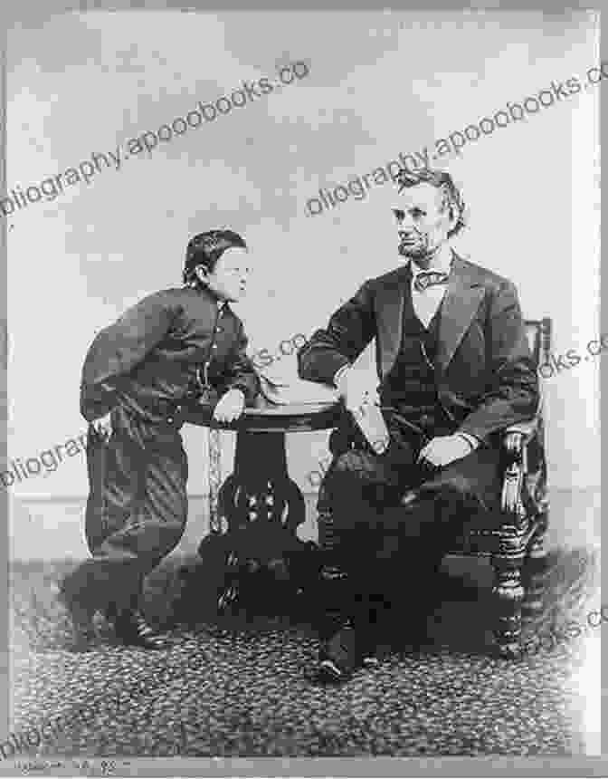 Tad Lincoln, The Younger Lincoln Boy, Engaging In One Of His Famous Pranks In The White House Willie And Tad: The Lincoln Boys In The White House