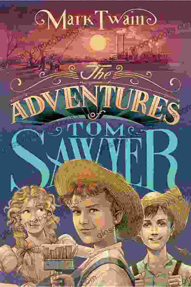 The Adventures Of Tom Sawyer Book Cover The Adventures Of Tom Sawyer