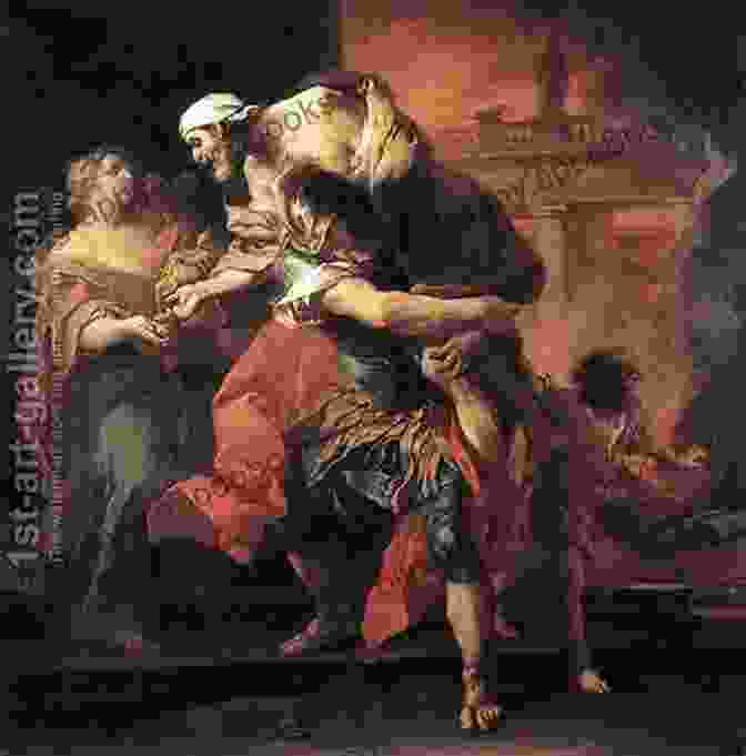 The Cover Of The Aeneid Annotated By Deborah Smith Parker, Featuring A Depiction Of Aeneas Carrying His Father Anchises On His Shoulders During Their Escape From Burning Troy. THE AENEID (Annotated) Deborah Smith Parker