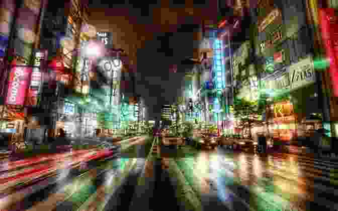 Tokyo Street Scene At Night A Glimpse Of Tokyo Derek Miller