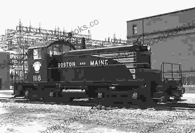 Vintage Boston And Maine Railroad Locomotive Boston And Maine Railroad Book: The Third Volume In Trio Documenting The Boston Maine Railroad