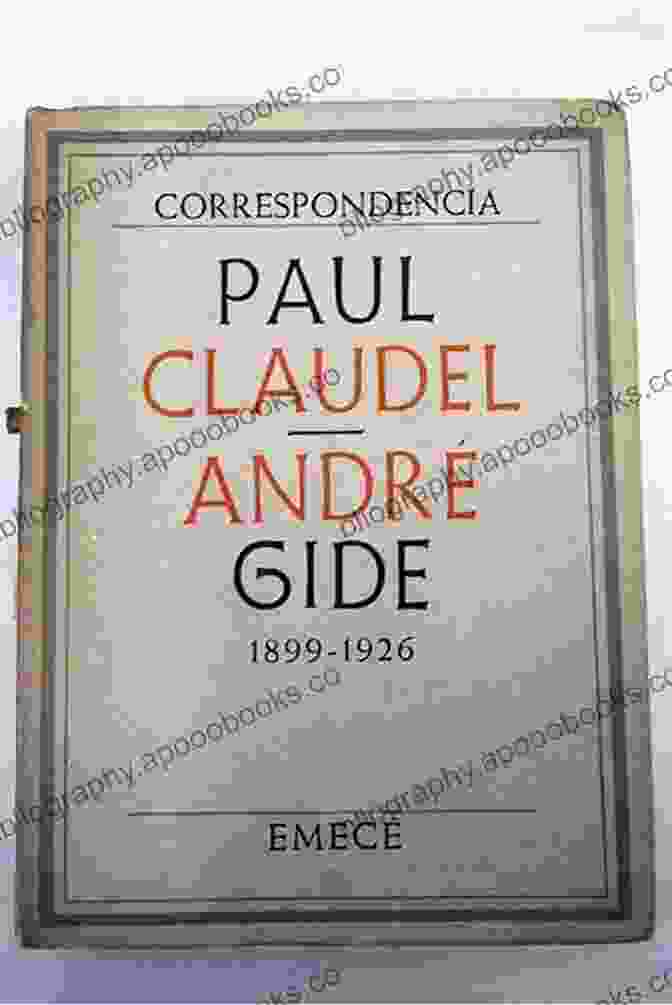 Weathered Paul Claudel Book Cover Weathered Paul Claudel