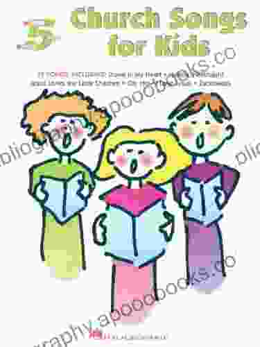 Church Songs For Kids Songbook: Five Finger Piano