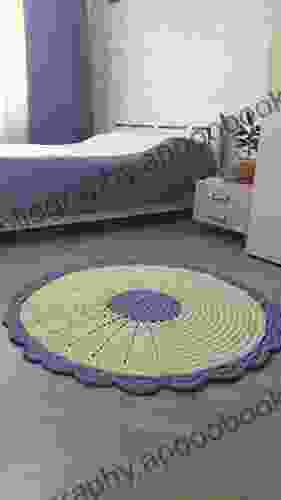 Crochet pattern crochet rug DIY crochet home decor pattern crochet doily pattern crochet round floor rug pattern