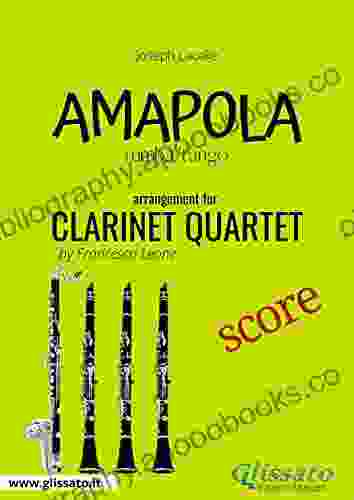 Amapola Clarinet Quartet Score