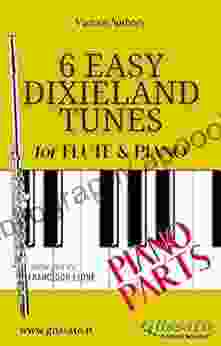 6 Easy Dixieland Tunes Flute Piano (Piano parts)